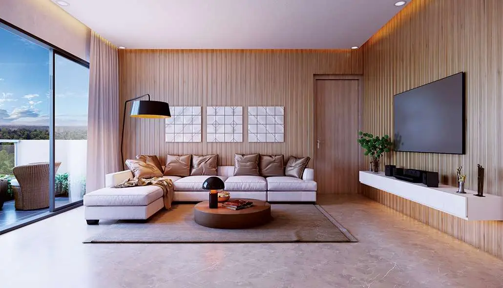 Grand Living and Dining at Venkatesh Skylife